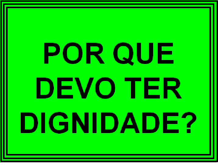 DICA DE COMPORTAMENTO DO DIA 07/04/2017