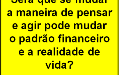 PESQUISA MOSTRA COMO PENSA OS RICOS E OS POBRES!