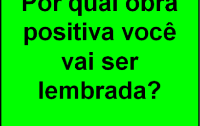 PARA REFLETIR! DIA 18/06/2017