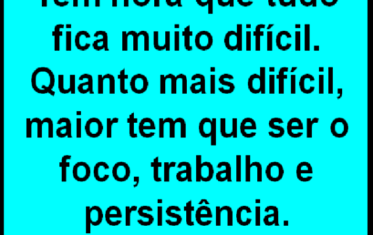 Para refletir! 03/10/2017