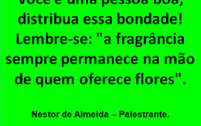 DICA DO DIA 19/11/2017