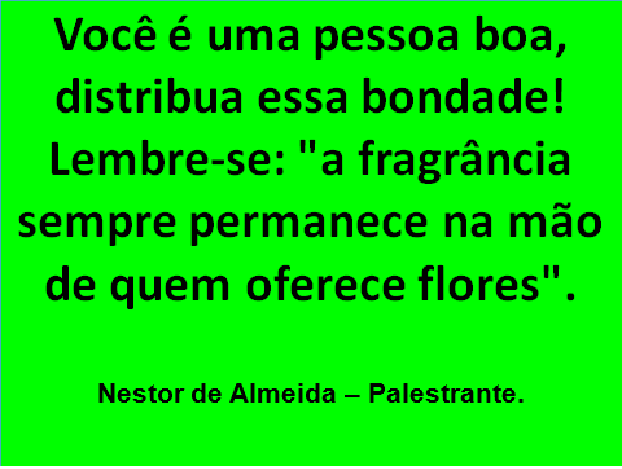 DICA DO DIA 19/11/2017