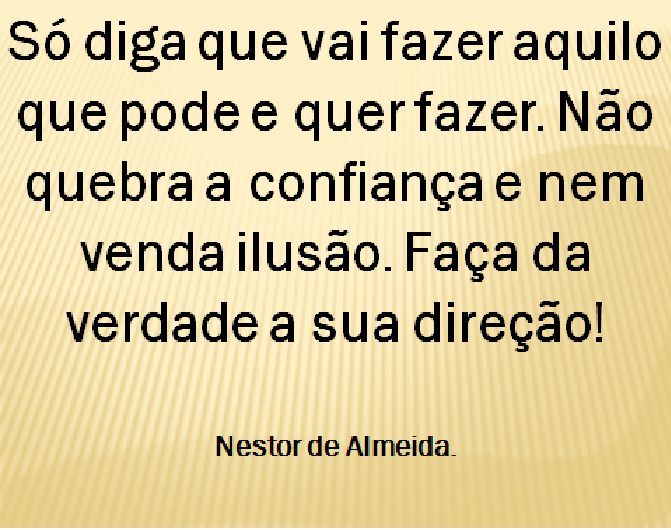 CONSELHO DO DIA 01/11/2017