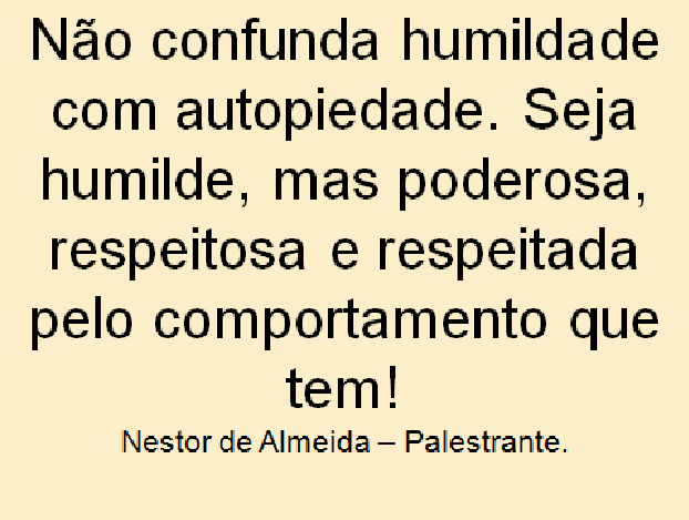 DICA DE COMPORTAMENTO DO DIA 28/11/2017