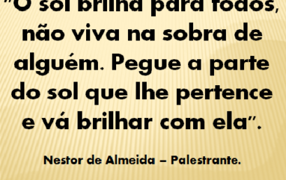 DICA DE SUCESSO DO DIA 08/11/2017