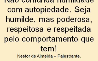 DICA DE COMPORTAMENTO DO DIA 28/11/2017