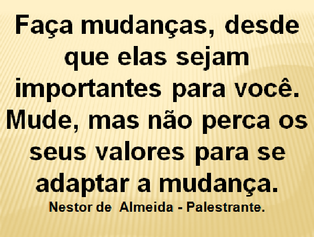 DICA DE COMPORTAMENTO DO DIA 30/11/2017