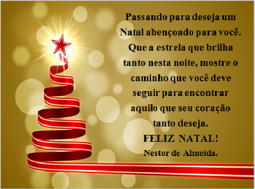 FELIZ NATAL!