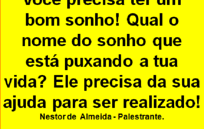 DICA DO DIA 07/12/2017