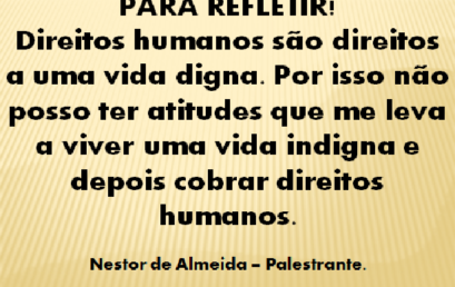 DIREITOS HUMANOS! 10/12/2017