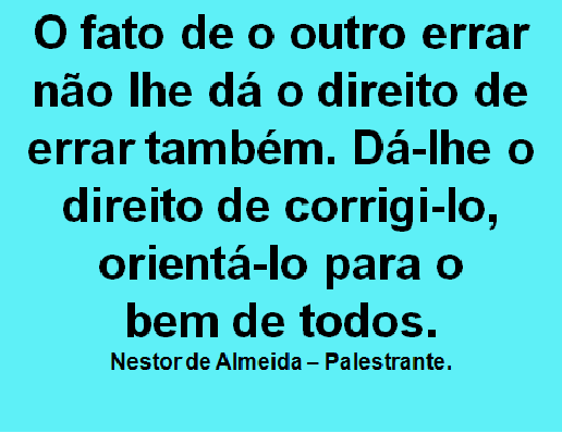 PARA REFLETIR! DIA 22/01/2018