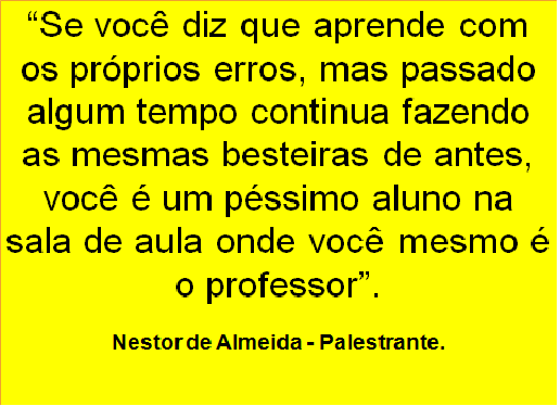 CONSELHO DO DIA 11/01/2018