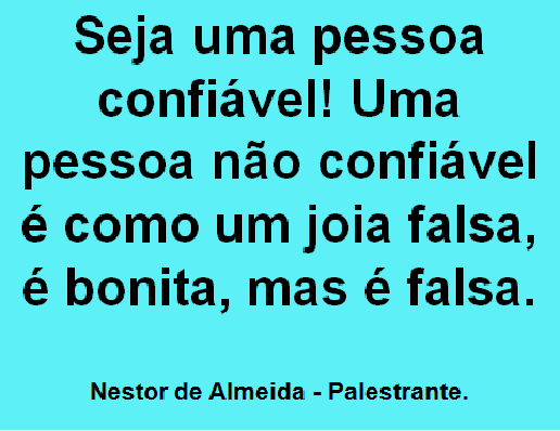 DICA DE COMPORTAMENTO DO DIA 29/01/2018