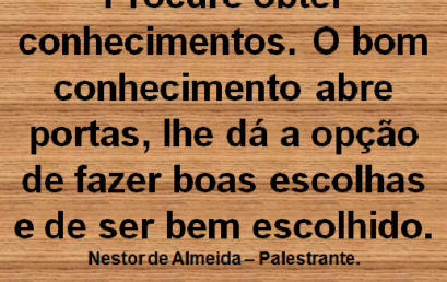 CONSELHO DO DIA 14/01/2018