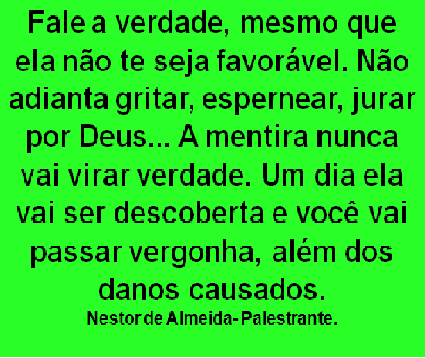 DICA DE SUCESSO DO DIA 09/02/2018