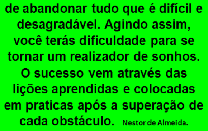 Dica do dia 28/03/2018