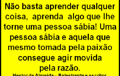 Dica do dia 10/04/2018