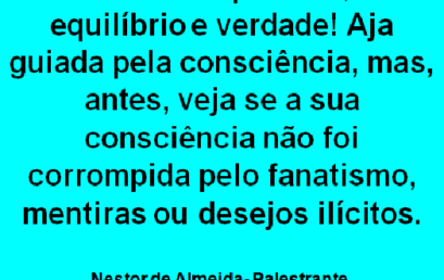 Dica de comportamento do dia 08/04/2018
