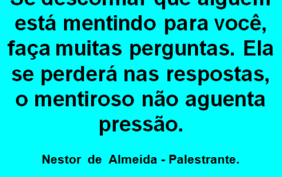 Dica de comportamento do dia 01/06/2018