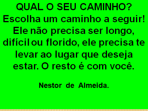 Dica do dia 06/06/2018