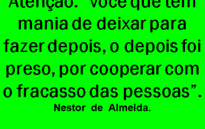 Dica de sucesso do dia 14/06/18