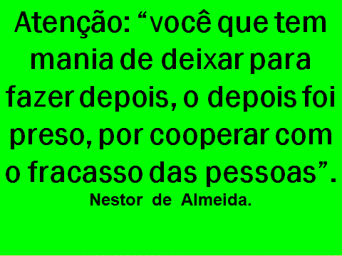 Dica de sucesso do dia 14/06/18