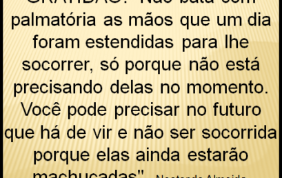 Conselho do dia 10/07/18