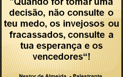 Dica do dia 01/08/18