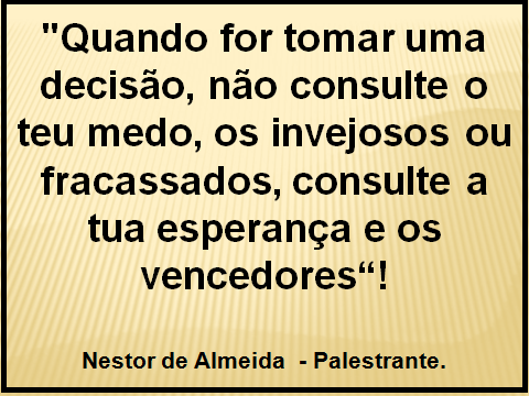 Dica do dia 01/08/18