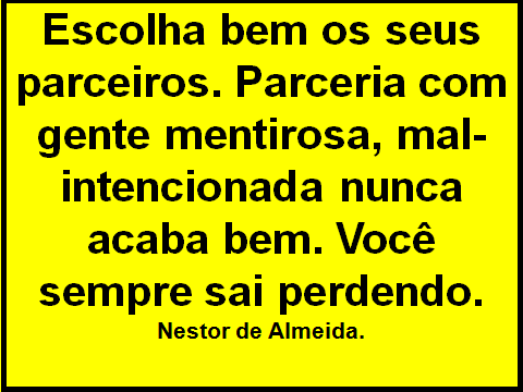 Dica do dia 18/07/18