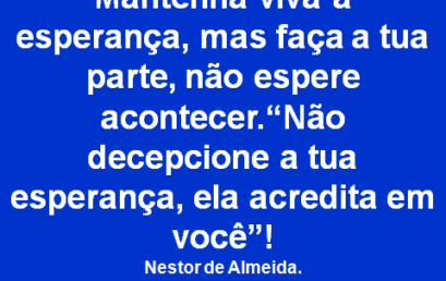 Dica do dia 07/07/18