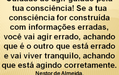 Conselho do dia  24/08/2018