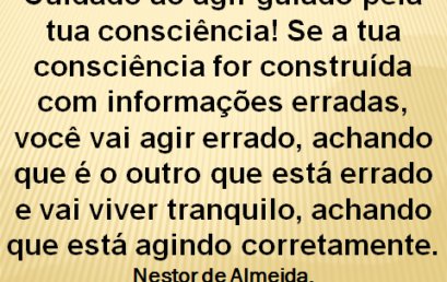 Conselho do dia  24/08/2018