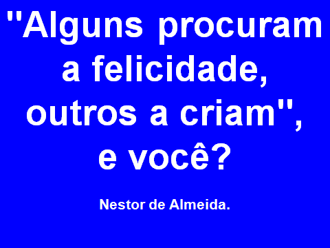 Para refletir! Dia 14/08/18
