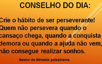 Dica do dia 15/10/18