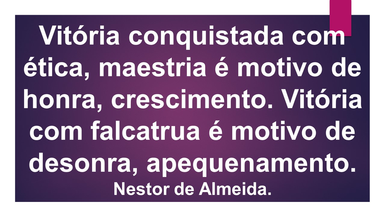 Conselho do dia 22/10/18