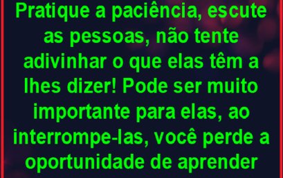 CONSELHO DO DIA 27/12/2018