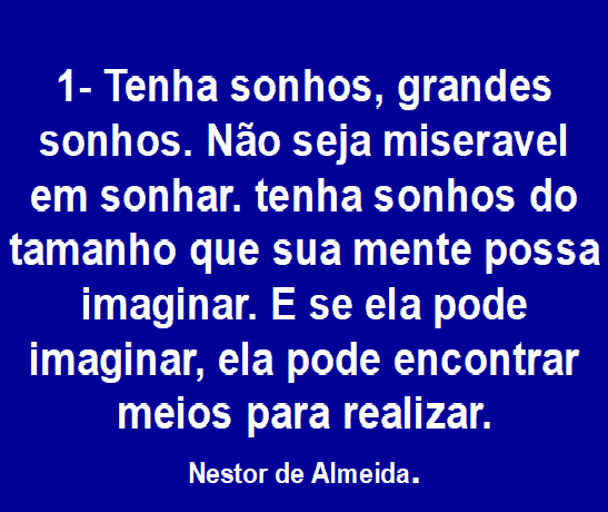 Conselho do dia 02/02/2019