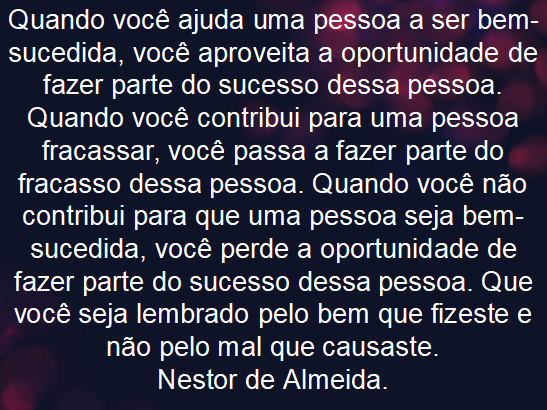 Conselho do dia 21/04/2019