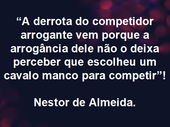 Para refletir! Dia 29/04/2019