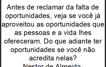 Conselho do dia 05/05/2019