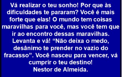 Dica do dia!