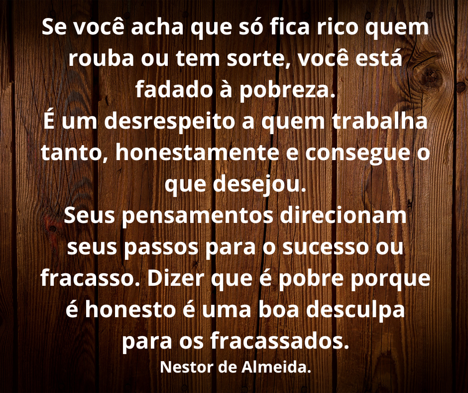 Para refletir.