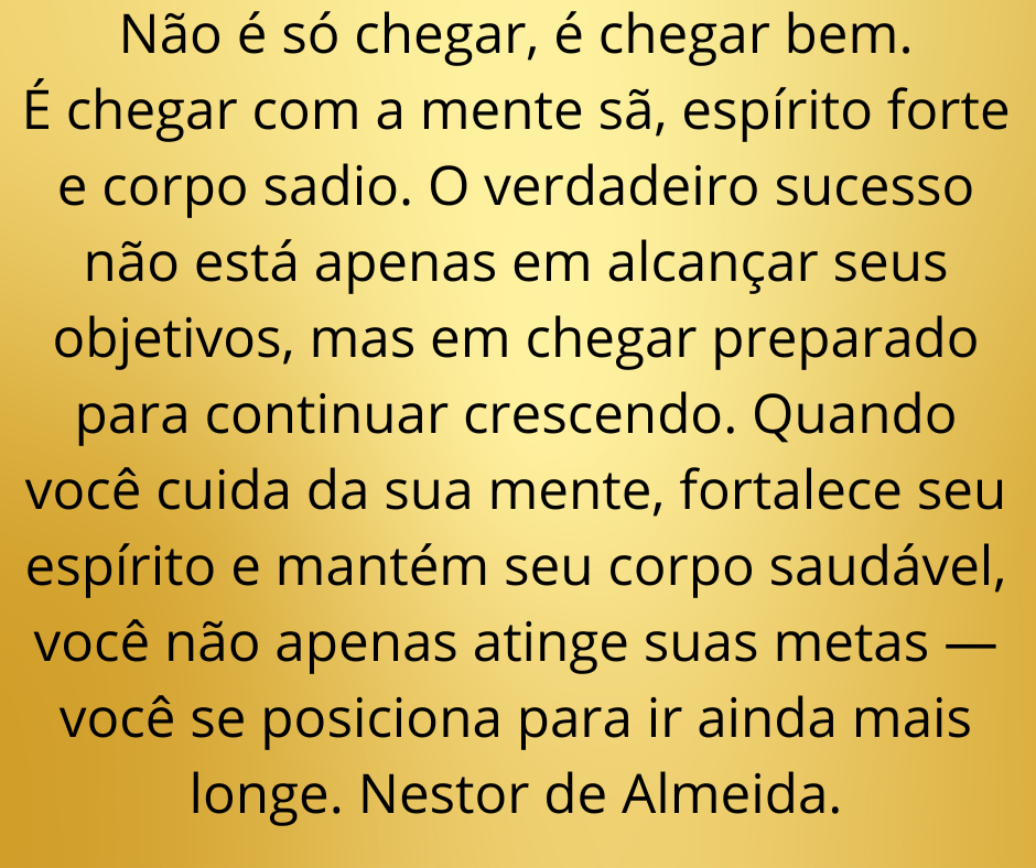 Para refletir.
